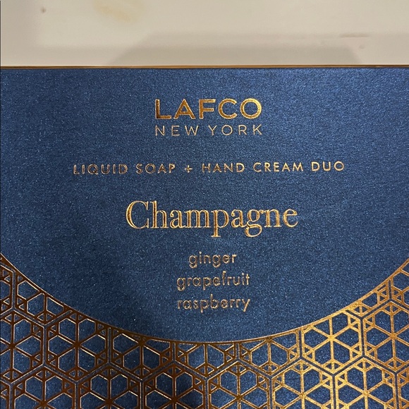 Unopened Lafco Liquid Soap & Hand Cream Set in champagne - Picture 2 of 3